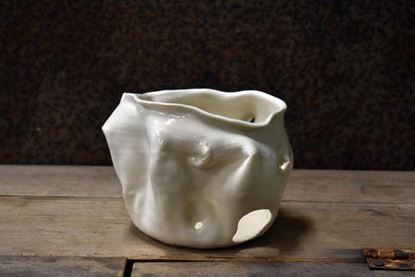 Bild på Ljuslykta i keramik